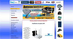 Desktop Screenshot of antennesatellitevr.com