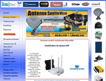 Tablet Screenshot of antennesatellitevr.com